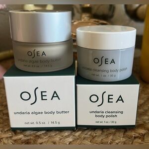 OSEA  - Undaria Algae Body Butter & Undaria Cleansing Body Polish 2 Pc Set NIB